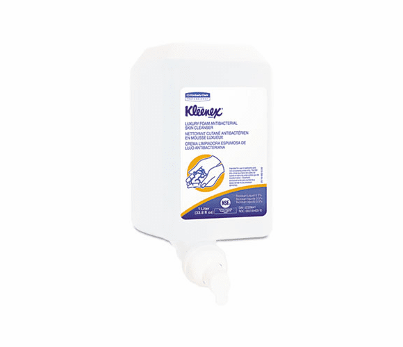 KIM91554 KLEENEX Antibacterial Hand Cleanser, Fresh, 1L, Bottle By KIMBERLY CLARK