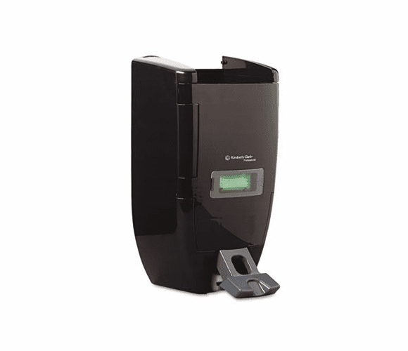 KIM92013 IN-SIGHT SANITUFF Push Dispenser, 3 1/2L/8L, 10 3/4w x 7d x 17 3/4h, Black By KIMBERLY CLARK