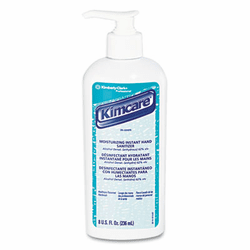 KIM93056EA KLEENEX Moisturizing Instant Hand Sanitizer, 8oz, Pump Bottle, Cucumber By KIMBERLY CLARK