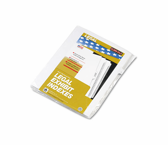 KLF81117 80000 Series Legal Index Dividers, Side Tab, Printed "7", 25/Pack By KLEER-FAX