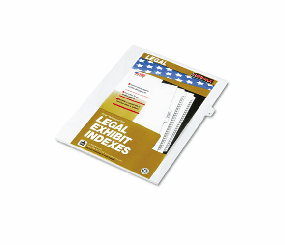 KLF81118 80000 Series Legal Index Dividers, Side Tab, Printed "8", 25/Pack By KLEER-FAX