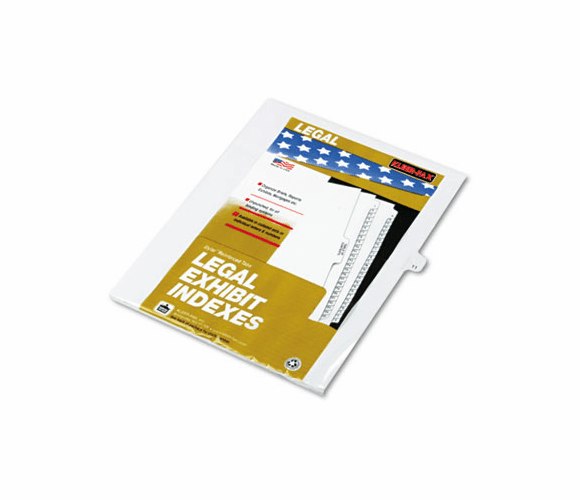 KLF81121 80000 Series Legal Index Dividers, Side Tab, Printed "11", 25/Pack By KLEER-FAX