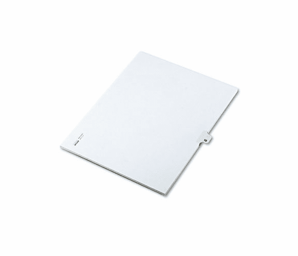 KLF81123 80000 Series Legal Index Dividers, Side Tab, Printed "13", 25/Pack By KLEER-FAX