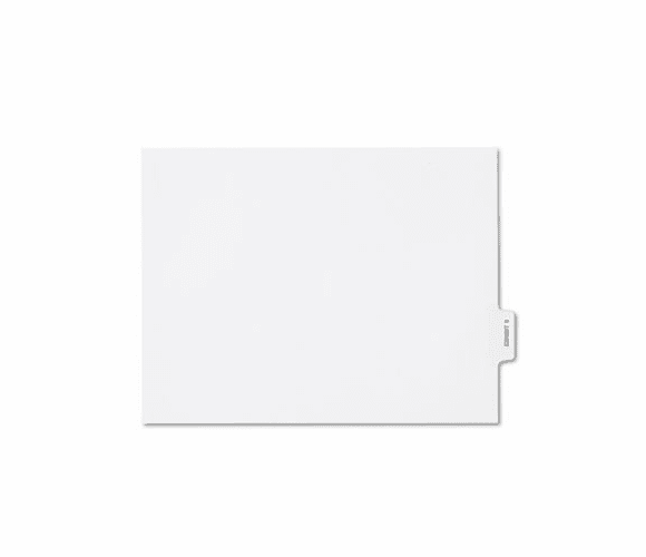 KLF84149 80000 Series Legal Index Dividers, Bottom Tab, Printed "Exhibit 9", 25/Pack By KLEER-FAX