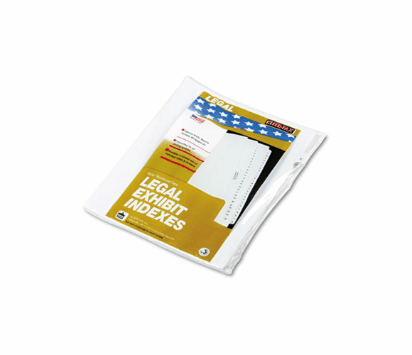 KLF91805 90000 Series Legal Exhibit Index Dividers, 1/26 Cut Tab, Title "E", 25/Pack By KLEER-FAX