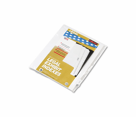 KLF91859 90000 Series Legal Exhibit Index Dividers, 1/10 Cut Tab, "Exhibit I", 25/Pack By KLEER-FAX