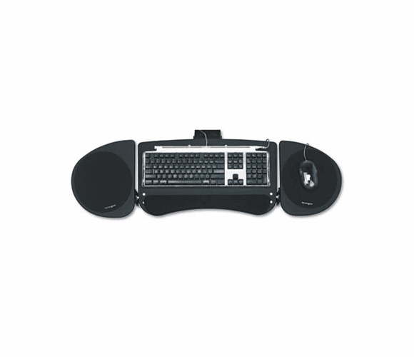 KMW60044 Adjustable Articulating Underdesk Keyboard Platform, 24-1/2 x 12-1/2, Black By ACCO BRANDS, INC.