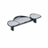 KMW60046 Flat Panel Monitor Station, 22 3/4 x 12 1/4 x 2 1/2 to 4 1/2, Black By ACCO BRANDS, INC.