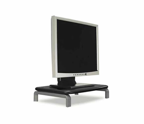 KMW60087 Monitor Stand with SmartFit System, 11 1/2 x 9 x 5, Black/Gray By ACCO BRANDS, INC.