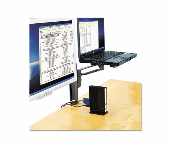 KMW60905 Column Mount Notebook-Monitor Dual Arm w/SmartFit System By ACCO BRANDS, INC.