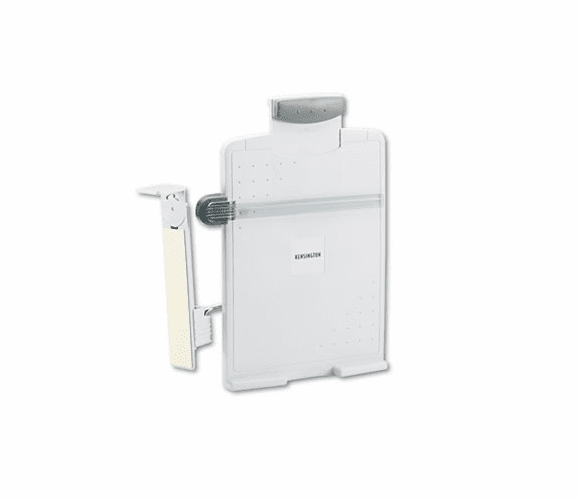 KMW62066 Premium View Clip Copyholder, Monitor Mount, Gray/Platinum By ACCO BRANDS, INC.