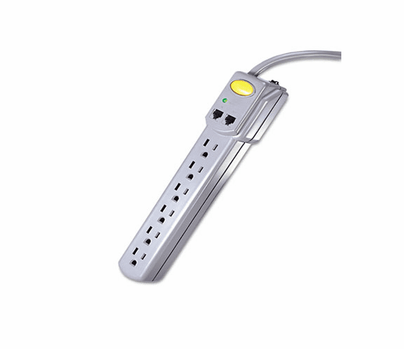 KMW62134 Guardian Premium Plus Surge Protector, 6 Outlets, 6ft Cord By ACCO BRANDS, INC.