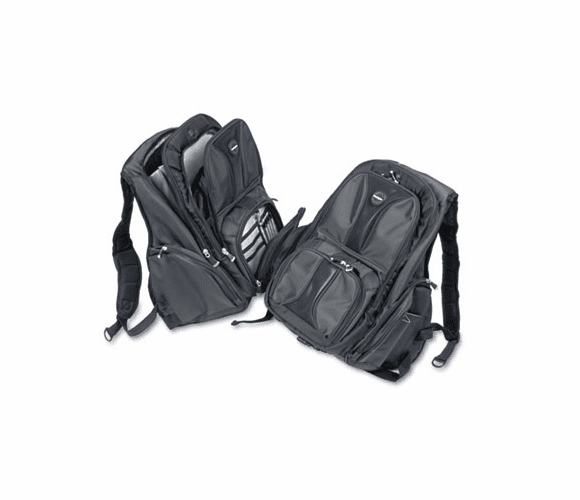 KMW62238 Contour Laptop Backpack, Nylon, 15 3/4 x 9 x 19 1/2, Black By ACCO BRANDS, INC.