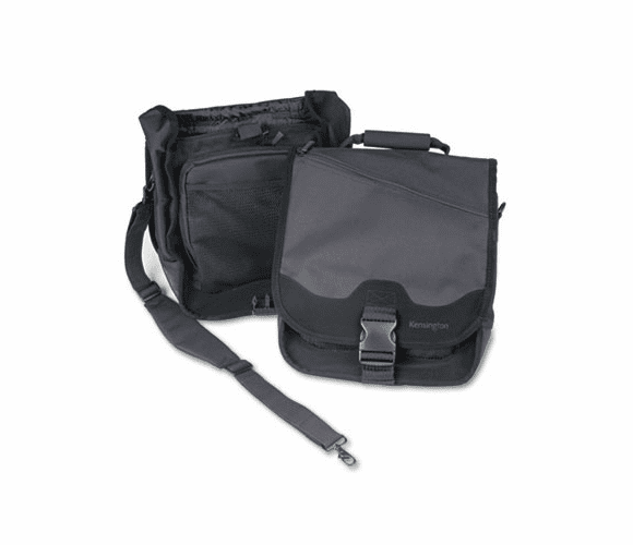 KMW64079 SaddleBag Laptop Carrying Case, 14-1/4 x 6-1/2 x 16-1/2, Black By ACCO BRANDS, INC.