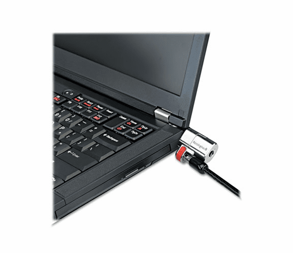 KMW64637 ClickSafe Keyed Laptop Lock, 5ft Cable, Black By KENSINGTON