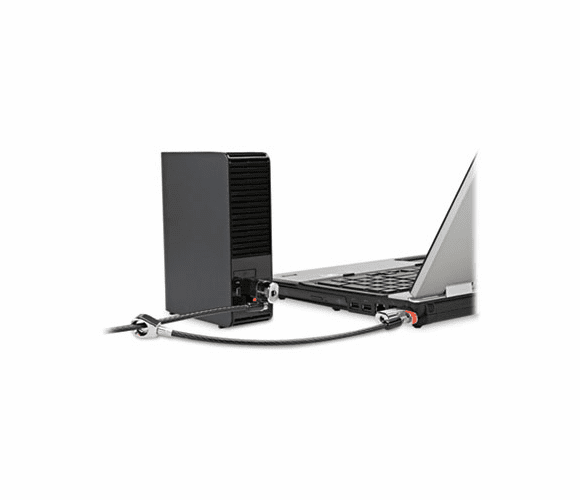KMW64638 ClickSafe Keyed Twin Laptop Lock, 5ft and 8in Cables, Black By KENSINGTON