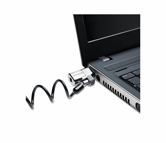 KMW64661 ClickSafe Keyed Laptop Lock, 5 ft and 6 ft Cables, 2 per Pack By KENSINGTON