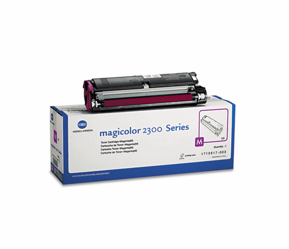 KNM1710517003 1710517003 Toner, 1500 Page-Yield, Magenta By QMS