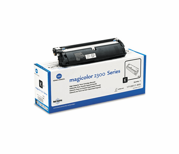 KNM1710517005 1710517005 High-Yield Toner, 4500 Page-Yield, Black By QMS
