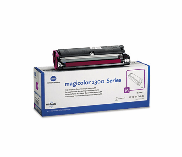 KNM1710517007 1710517007 High-Yield Toner, 4500 Page-Yield, Magenta By QMS