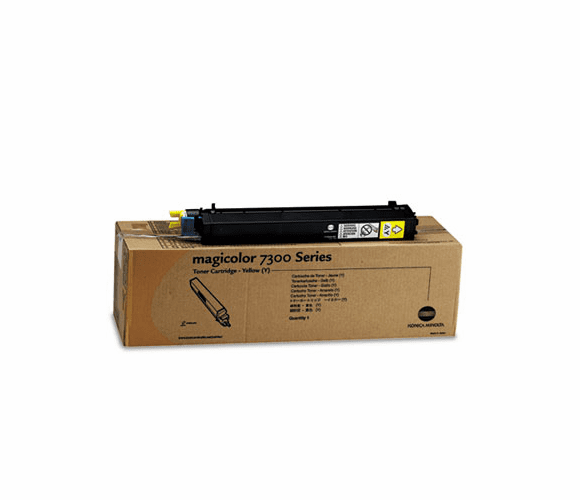 KNM1710530002 1710530002 Toner, 7500 Page-Yield, Yellow By QMS