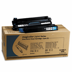 KNM1710530004 1710530004 Toner, 7500 Page-Yield, Cyan By QMS
