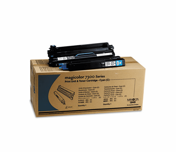 KNM1710530004 1710530004 Toner, 7500 Page-Yield, Cyan By QMS