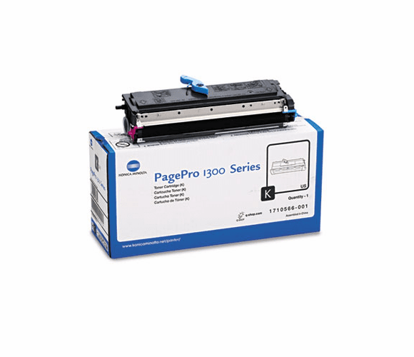 KNM1710566001 1710566001 Toner, 3000 Page-Yield, Black By QMS