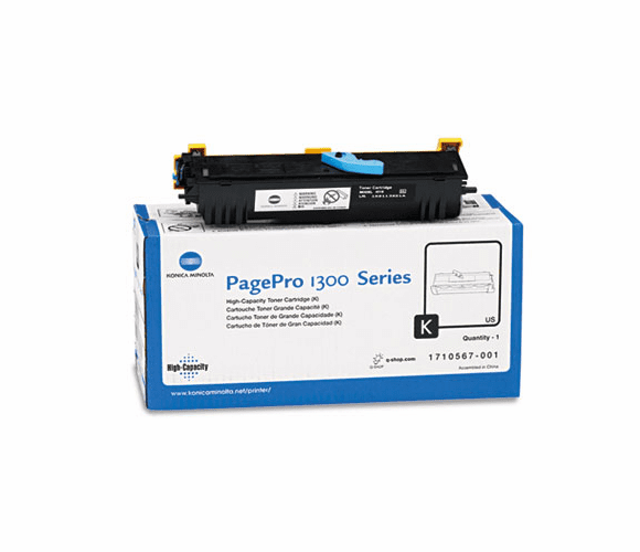 KNM1710567001 1710567001 High-Yield Toner, 6000 Page-Yield, Black By QMS