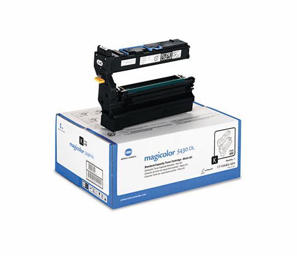 KNM1710580001 1710580001 Toner, 6000 Page-Yield, Black By QMS