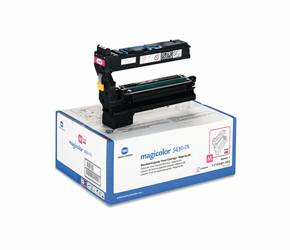 KNM1710580003 1710580003 Toner, 6000 Page-Yield, Magenta By QMS