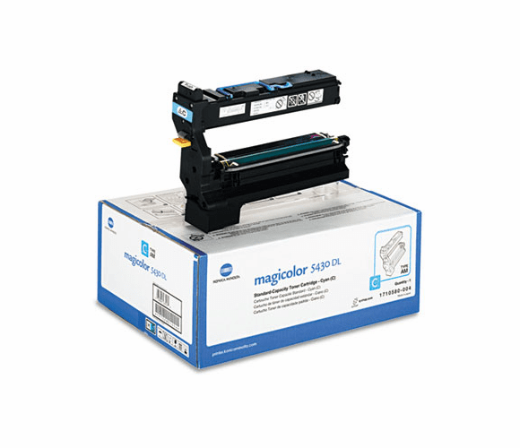 KNM1710580004 1710580004 Toner, 6000 Page-Yield, Cyan By QMS