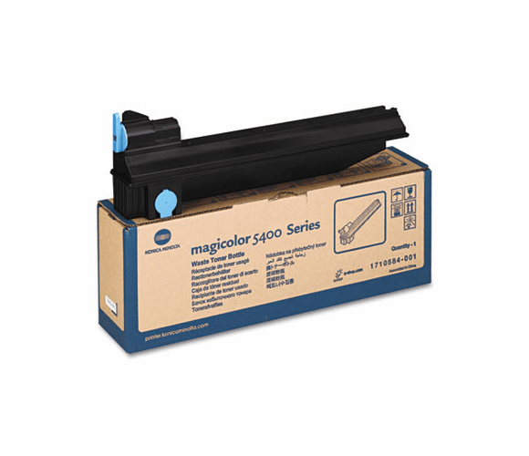 KNM1710584001 Waste Toner Box for Magicolor 5400 Series, 32,000 Page-Yield By QMS