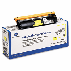 KNM1710587001 1710587001 Toner, 1500 Page-Yield, Yellow By QMS