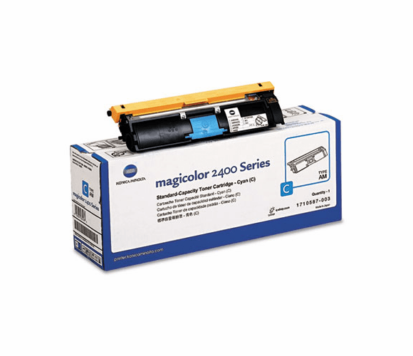 KNM1710587003 1710587003 Toner, 1500 Page-Yield, Cyan By QMS