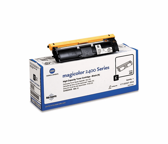 KNM1710587004 1710587004 High-Yield Toner, 4500 Page-Yield, Black By QMS