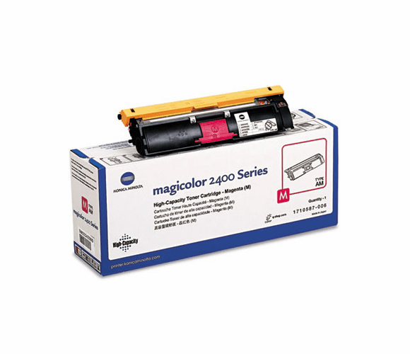 KNM1710587006 1710587006 High-Yield Toner, 4500 Page-Yield, Magenta By QMS