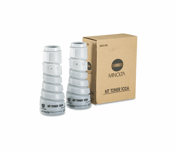 KNM8935202 8935202 Toner Bottle, 12000 Page-Yield, 2/Pack, Black By MINOLTA CAMERA CO. LTD.