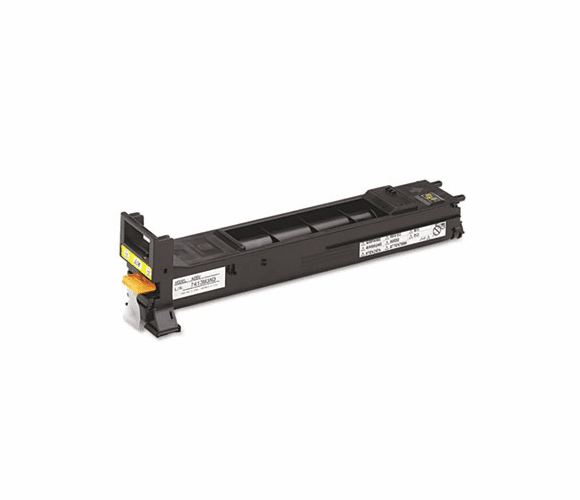 KNMA06V232 A06V232 Toner, 6000 Page-Yield, Yellow By QMS