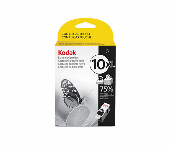 KOD2687315 2687315 (#10XL) High-Yield  Ink, 770 Page-Yield, Black By KODAK, EASTMAN, CO.