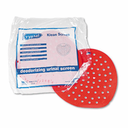 KRS1001 Urinal Screen, Cherry Fragrance, Red, Dozen By KRYSTAL