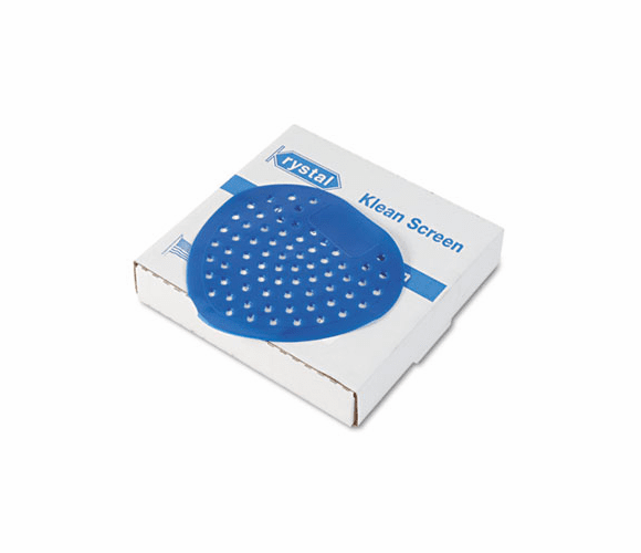 KRS1002 Urinal Screen, Bubble Gum Fragrance, Blue, Dozen By KRYSTAL