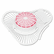 KRSPBS Urinal Screens w/Deodorizer Block, Cherry Fragrance, 12 Screens/Box By KRYSTAL