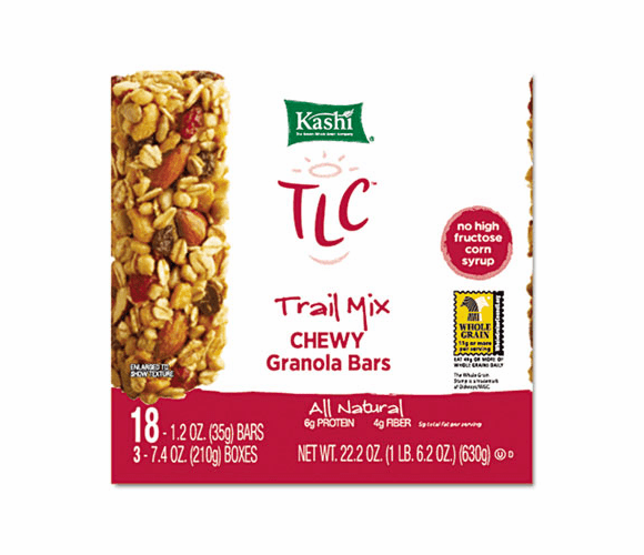 KSH1862755794 Kashi Granola Bars, Trail Mix, 18/Box By KASHI
