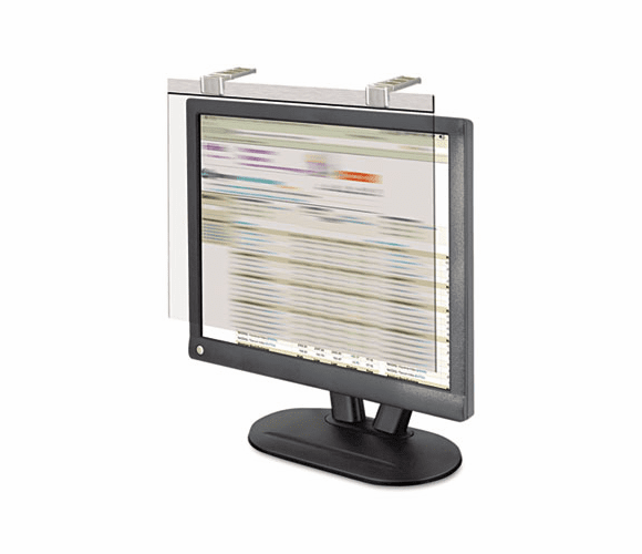 KTKLCD19SV LCD Protect Acrylic Monitor Filter w/Privacy Screen, 19"-20" Monitor, Silver By KANTEK INC.