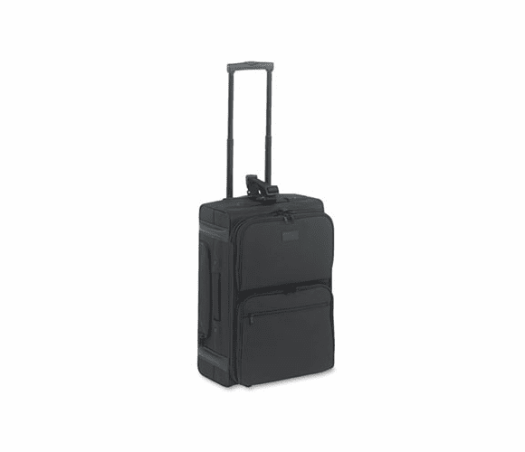 KTKLGCC222 Rolling Dual-Side Laptop/Overnight Case, Nylon, 16 x 9 x 22, Black By KANTEK INC.