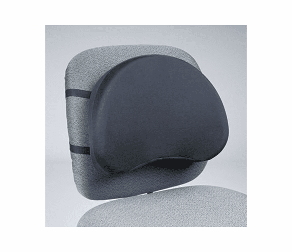 KTKLS400 Deluxe Back Support, 15-1/2w x 3d x 11h, Black By KANTEK INC.