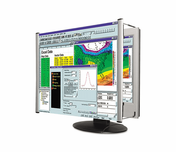 KTKMAG15L Lightweight, LCD Monitor Magnifier Filter, Fits 15" LCD Screen By KANTEK INC.
