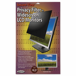 KTKSVL185W Secure View Notebook/LCD Monitor Privacy Filter For 18.5" Widescreen By KANTEK INC.