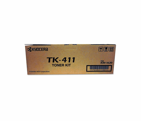 KYOTK411 TK411 Toner, 15,000 Page-Yield, Black By MITA